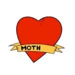 Simpsons Moth Heart