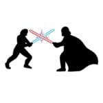 Star Wars Luke and Vader